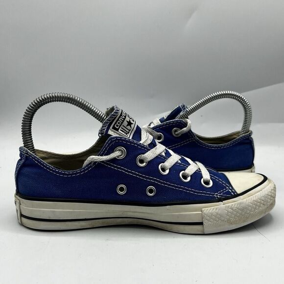 Converse Unisex CT All Star Ox 130127F Blue Casual Shoes Sneakers Size M 4 W 6 - Picture 6 of 13
